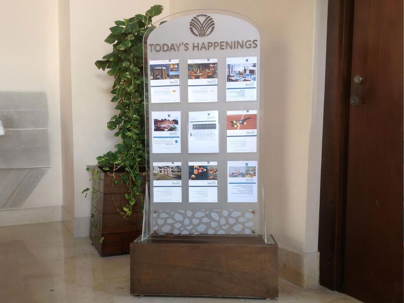 Design & implement stands